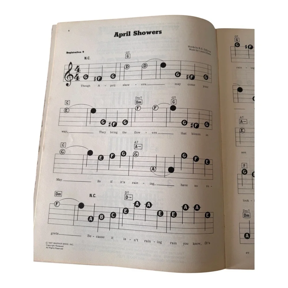 5 E-Z Play Today Music Gershwin Berlin Porter Rodgers Organ Piano Keybrd Guitar